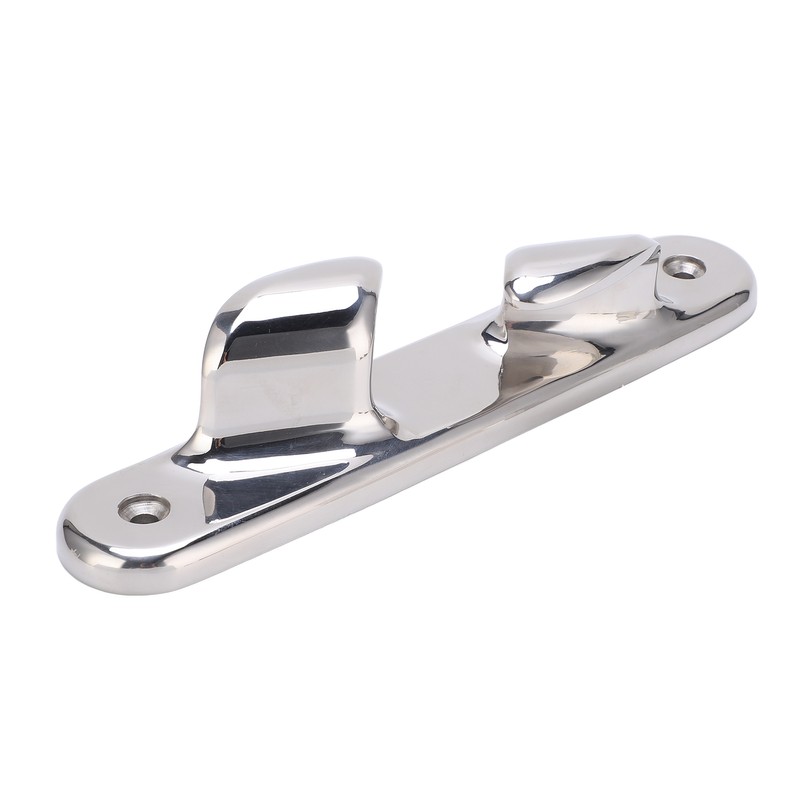 10in Bow Cleat 316 Stainless Steel Polished Mirror Finish Anchoring