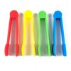 Mini plastic tongs children's science class tweezers green / 미니 플라스틱 집게 어린이 과학수업 핀셋 초록