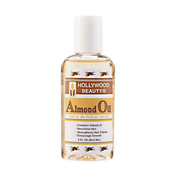 Hollywood Beauty Almond Oil, 2 Oz