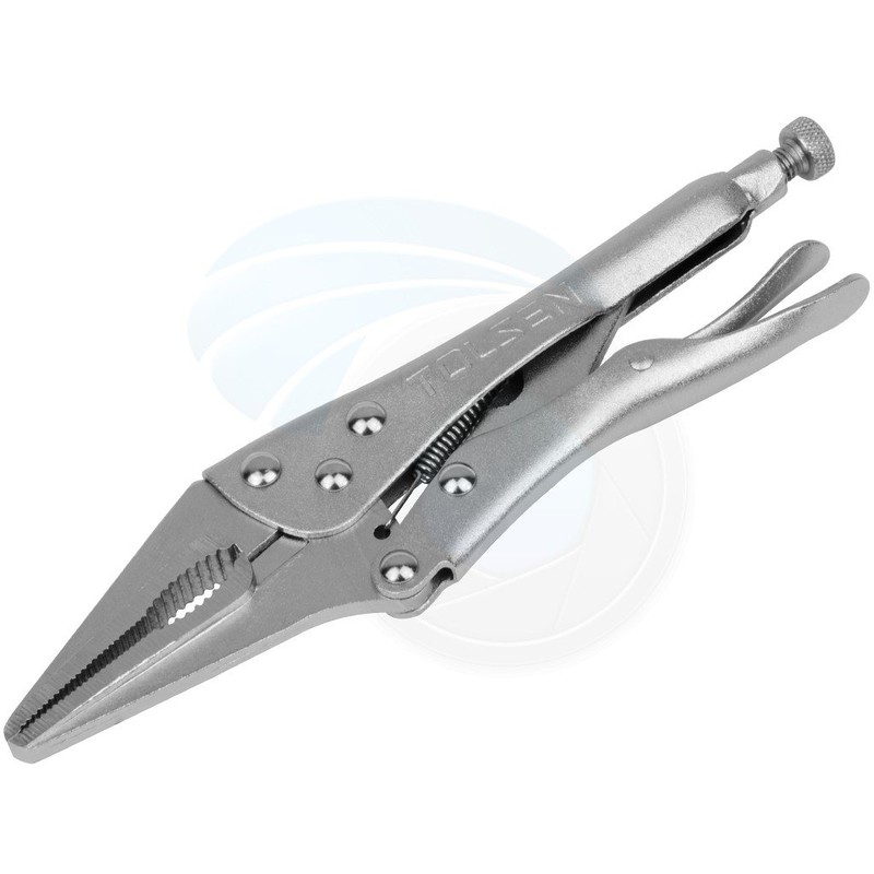 TOLSEN 9" Needle Nose Locking Vise Grips - Drop Forged