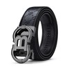 VANNANBA Mens Belt, Fashion Ratchet Belt of Genuine Leather For