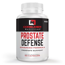 Consumer Nutrition Prostate Support Supplement for Men - Supports Prostate Health & Male Urinary Tract - Natural Advanced Formula with Saw Palmetto, Stinging Nettle & Pumkin Seed - Non-GMO - 60 Caps.
