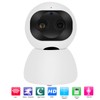 1080P Wifi PTZ Camera Dual Lens Motion Detection 2‑Way Audio