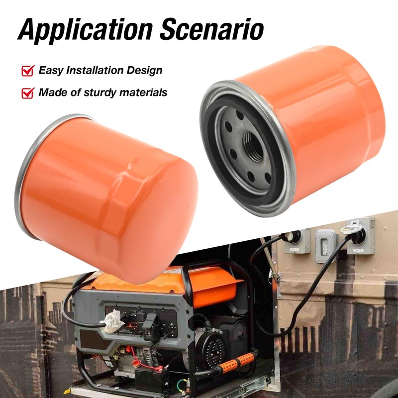 Anxingo 2 Pack 070185ES Oil Filter, Replacement for Generac Select