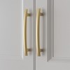 homdiy 5 inch Cabinet Handles 20 Pack Matte Gold Cabinet