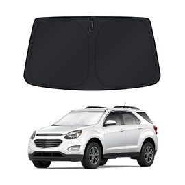 KUST Windshield Sun Shade for 2010–2017 Chevy Equinox Window Accessories Shade Sun Cover Foldable Block UV Rays Keep Car Cooler