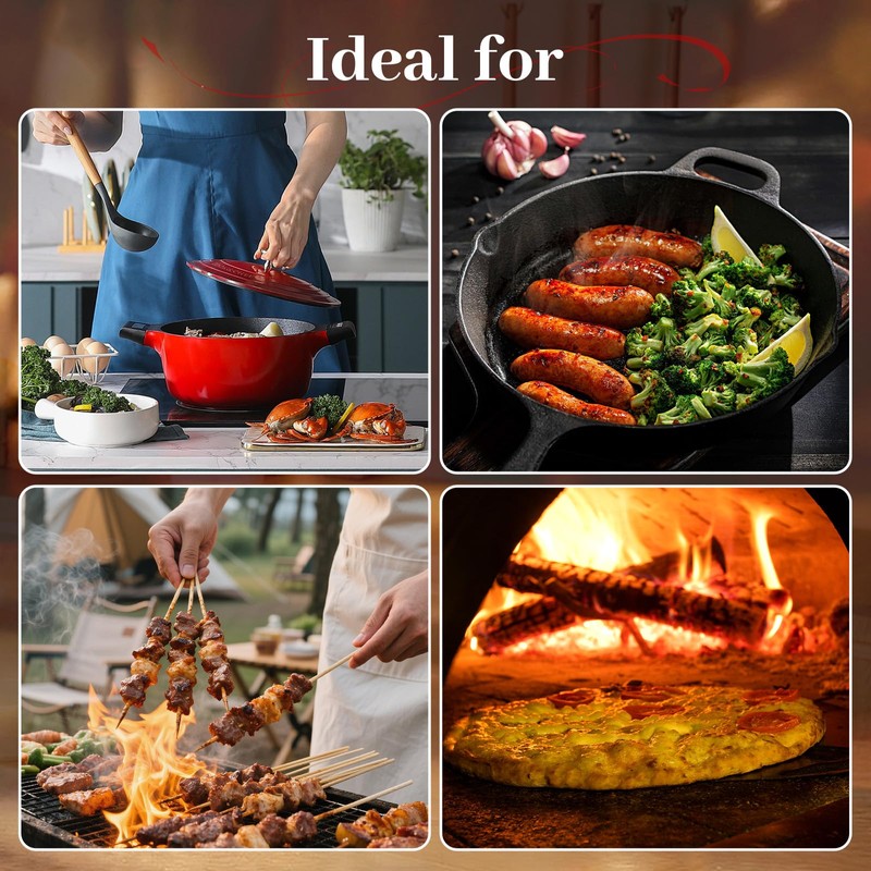 Flintronic Oven Gloves Heat Resistant, Heat Resistant Gloves for Cooking,