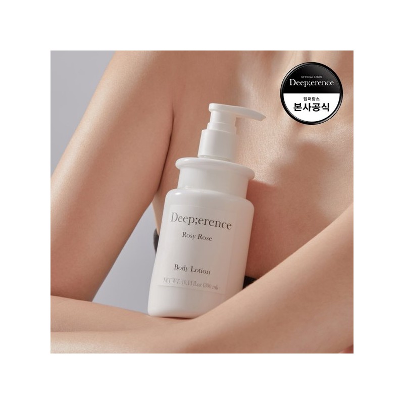 Deeperance Perfumed Body Lotion 300ml (Rosy Rose) / 퍼퓸 드