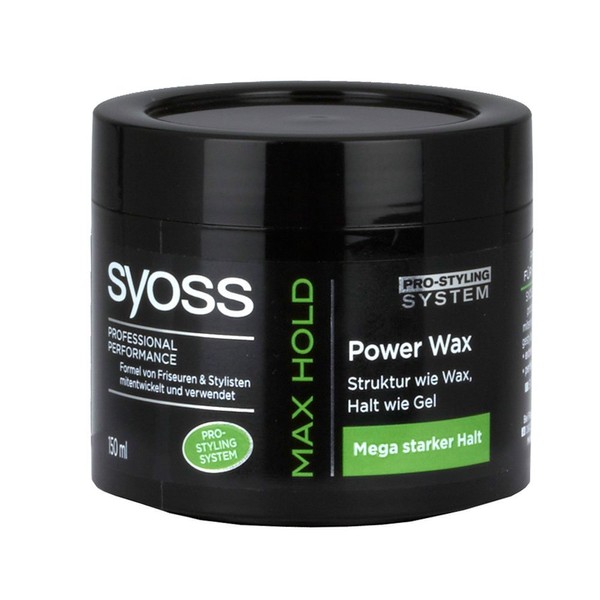 German SYOSS Power Wax Hair Gel 150ml- Shipping from USA