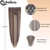 Cybelleza 24" Hair Extensions Clip in Long Straight Clip in