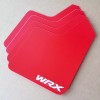 StreetRays [Originals] [SR] 08-11 Mud Flaps Set RED w/ Hardware