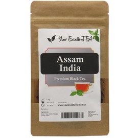 Your ExcellenTEA - Assam India Black Loose Leaf Tea Tippy Golden Flowery Orange Pekoe TGFOP (100g)