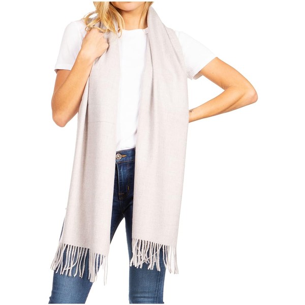 Sakkas 1590 - Booker Cashmere Feel Solid Colored Unisex Winter