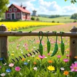 10 Pcs Bean Sprout Hair Clips Cute Grass Hairpiece Hair Accessories for Kids Girls Women School Green Plant Hair Clips Pea Hairpin Little Grass Barrette Home Party Clips