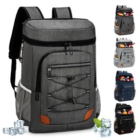 Backpack Cooler 36 Cans, Soft Cooler Backpack Insulated Leak Proof Beach Cooler Bag, Large Capacity Waterproof Coolers, Lunch Camping Travel Picnic Hiking Portable Cooler for Men Women