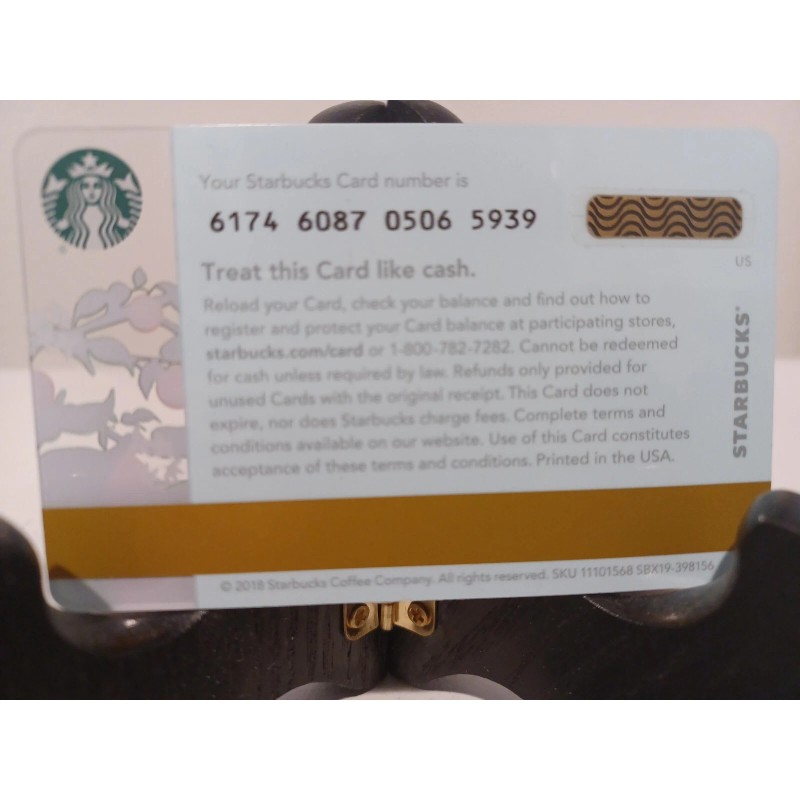 STARBUCKS CARD 2018 "FLORIDA ORANGE TREE" PLASTIC~MUST HAVE CARD SALE