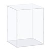 sourcing map Acrylic Display Case Box Clear Dustproof Protection Showcase