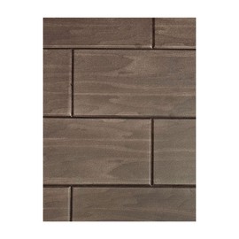 À LA MAISON CEILINGS WP93cb-48 Foam Wood Ceiling Planks 39 in x 6 in, Coffee Brown, Pack of 48 (78 sq.ft/Case)