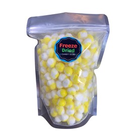 Freeze Dried Candy Club LemonHeads - 4 oz • 8 oz • 11 oz - Sweet, Sour, Tangy, Lemon, Irresistibly Crunchy! Always Crispy, Never Crushed • TikTok Challenge • Multiple Size Options (11 oz., Lemon)