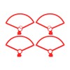 Hensych 4pcs Quick Release Propeller Protector Props Blad Ring Cover
