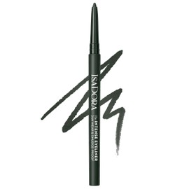 IsaDora Kajal Waterproof Black Intense 24H - Strong Hold without Smudging - Eyeliner Pen Ideal for Smokey Eyes - Black Waterproof - Especially Easy to Apply