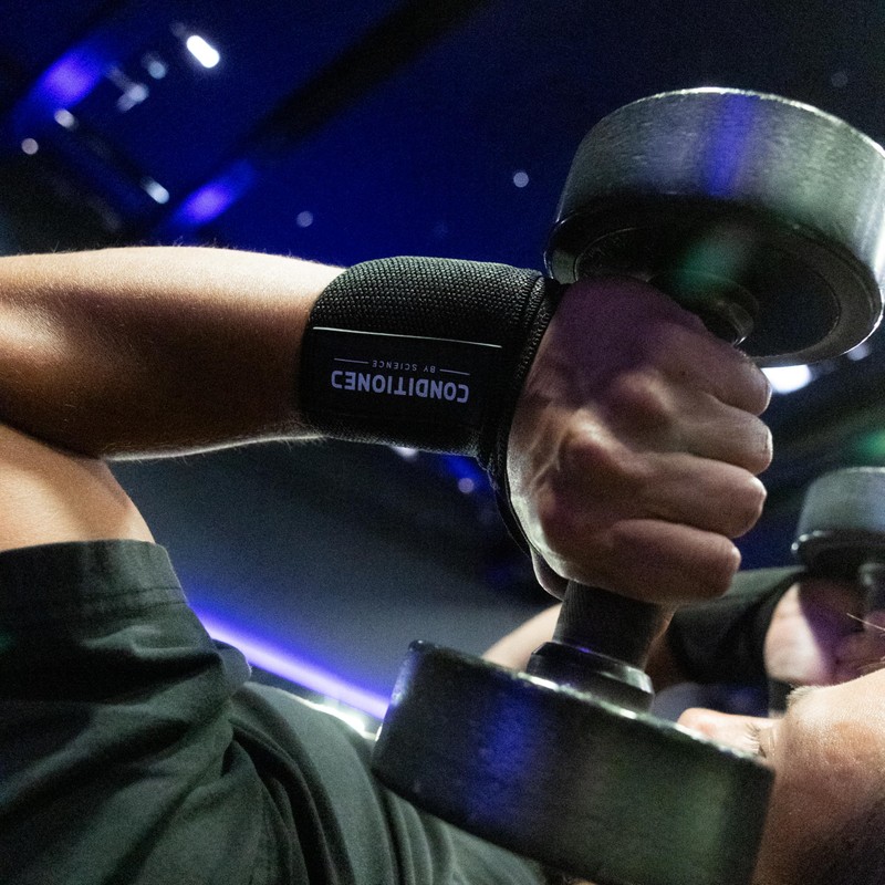 Conditioned By Science Weight Lifting Wrist Straps, Wraps with Joint