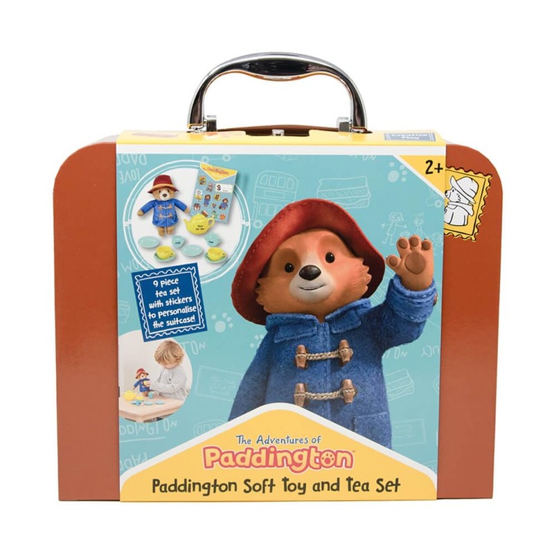 Rainbow Designs Paddington's Toy Tea Set - 9-Piece Children's Tea