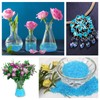 TOAOB 5000pcs Lake Blue Table Scatter Crystals Acrylic Diamonds Rhinestones