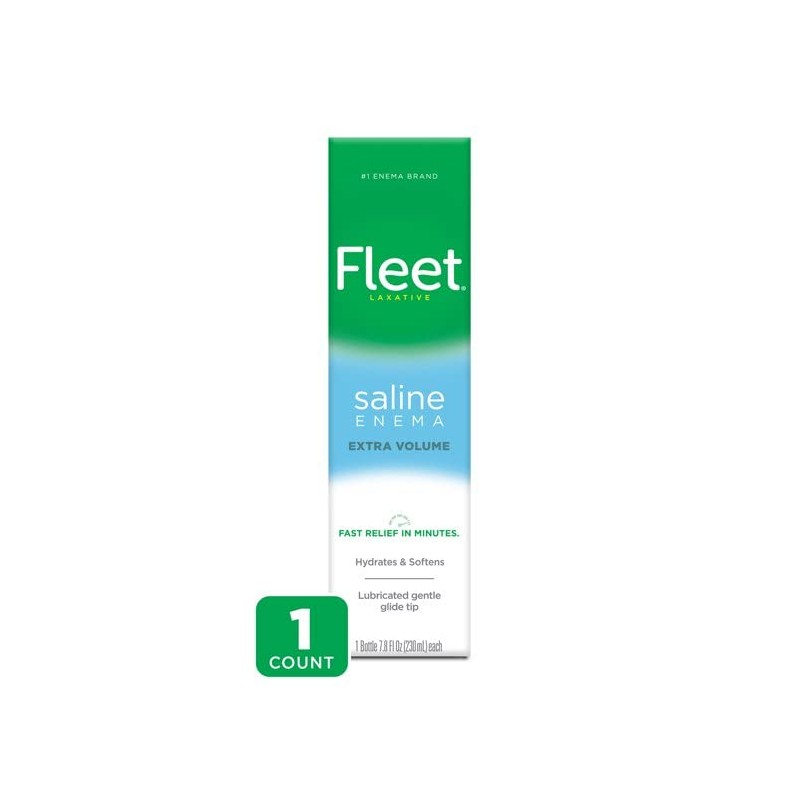 Fleet Laxative Saline Enema for Constipation | 4.5 fl oz