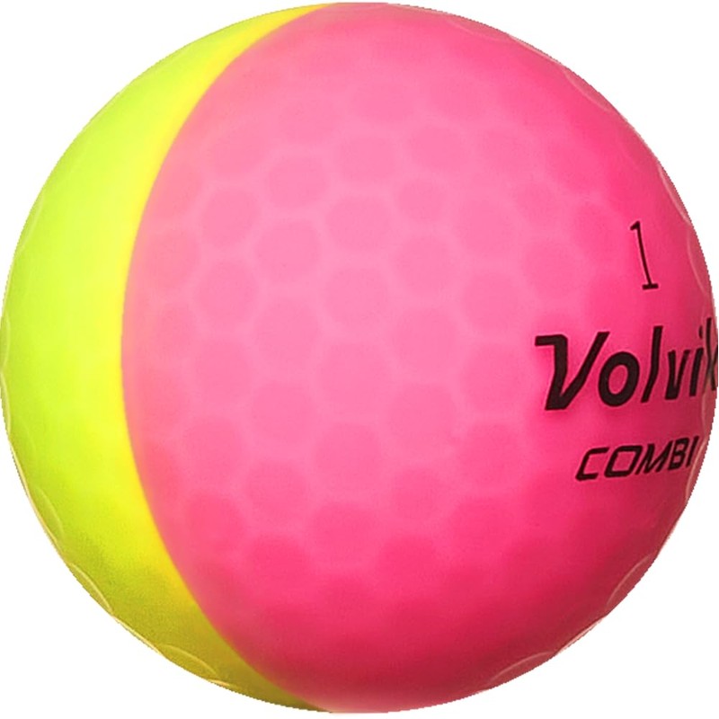 Volvik Vivid Combi Golf Balls (One Dozen)