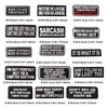 Woohome 40 PCS Iron on Patches, Assorted Slogan Embroidered Patch