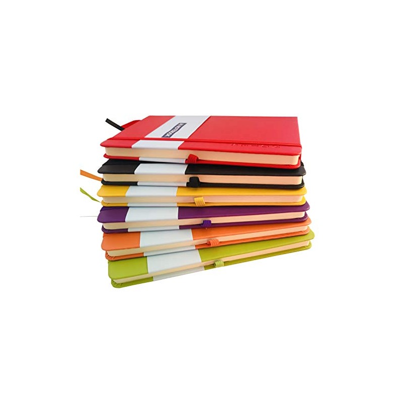 A5 New Hardback Lined Notepad Notebook Note Book Notes Journal