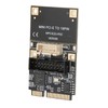 Mini PCIE to USB3.2 GEN1 Front 19Pin Expansion Card 5Gbps