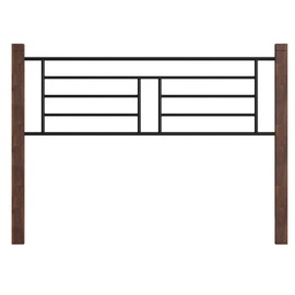 Hillsdale Raymond Metal Headboard, Queen (U.S. Standard), Textured Black