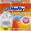 Hefty Ultra Strong Tall Kitchen Trash Bags, Clean Burst, 80