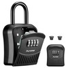 Puroma Lock Box Combination Key Lock Box, Wall-Mounted Portable Storage