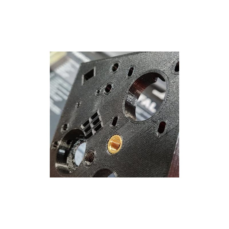 M8x1.0mm Brass Threaded Insert for 3D Printing