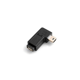 A123 Systems, Inc System-S 54042542 Micro USB Female to Mini USB Male 90 Degree Angle Left Angled Leads Adapter Plug