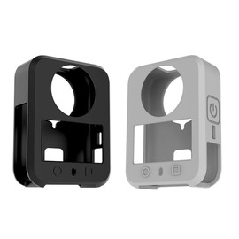 Taoricup Camera Protective Cover Anti-tip Protective Case Flexible Silica Gel Protective Cover for DJI Osmo 360 (Black)