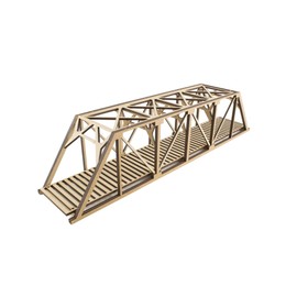 War World Scenics Single Track Low-Detail Girder Bridge 400mm – OO/HO Model Railway Diorama