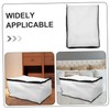 ABOOFAN 2pcs Transparent Quilt Storage Bags with Zipper Compression Organizers