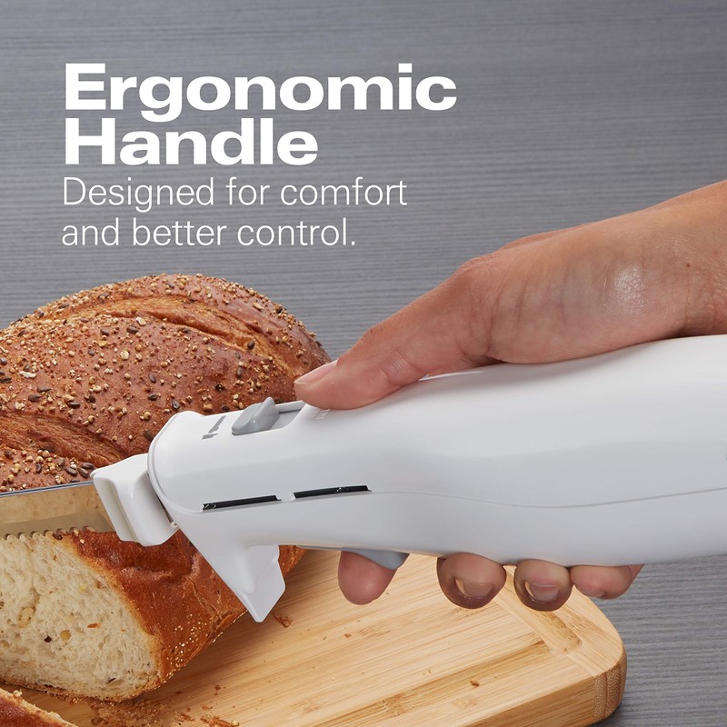 Hamilton Beach Electric Knife Set for Carving Meats, Poultry, Bread,