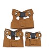 3 Pack Squirrel Harness and Leash Set - Adjustable Traction