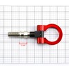 DNA MOTORING Red Aluminum Front/Rear Japanese Car Trailer Tow Hook