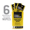 Tub O' Towels Heavy Duty Cleaning Wipes, Individually Wrapped Multi