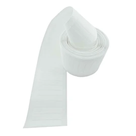zhijiage Pure White Deep Pinch Pleat Tape，Pure White deep Pleated Belt, Suitable for All Kinds of Curtain Fabric Processing (20-Yard)