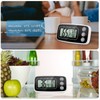 【2 Pack】Brifit Fridge Thermometer, Digital Refrigerator Freezer Thermometer with Large
