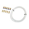 PTFE Hose Kit for 3D Printer, Includes 2M PTFE Hose,