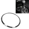 Interior Gear Shift Trim Cover Ring Carbon Fiber Style Console