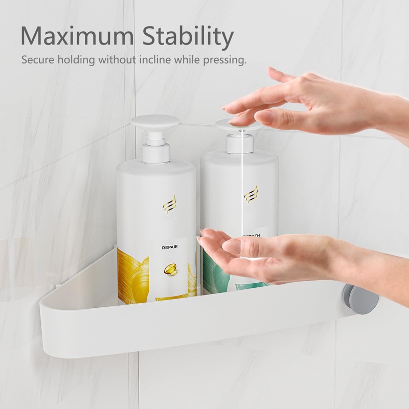 Sotfamily Plastic Shower Caddy Corner (For 90° Only), 4 Pack